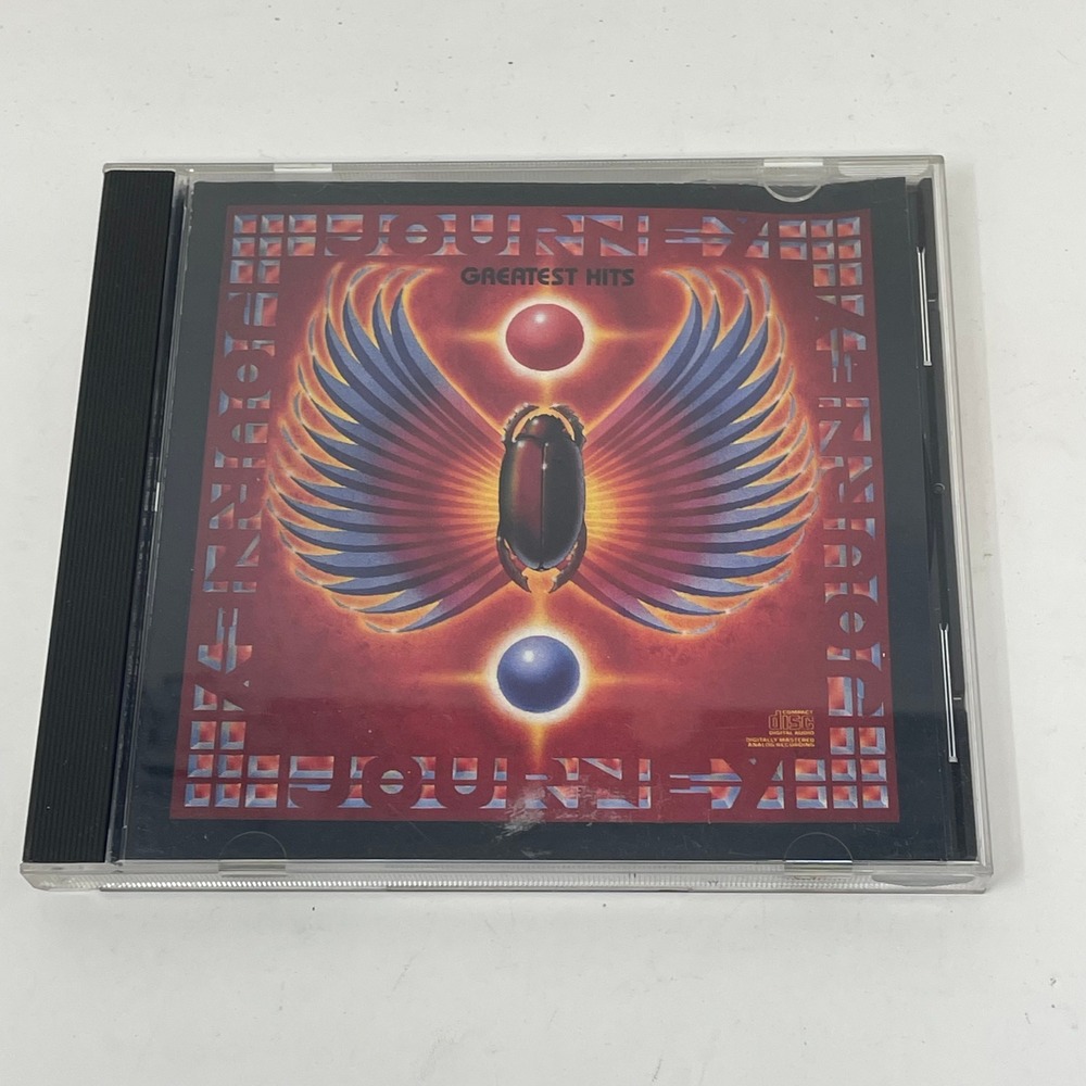 Journey Greatest Hits CD 1988 Columbia CK 44493 Classic Rock Dont Stop Believin